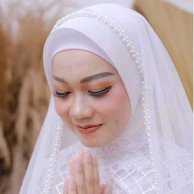 SELAYER PENGANTIN VAILE JILBAB PENGANTIN MUSLIM/Slayer akad/Slayer veil mutiara/Slayer pengantin/hij
