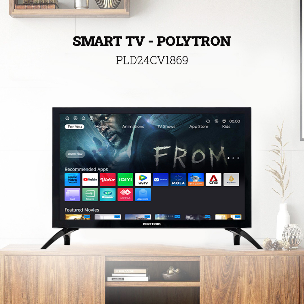 POLYTRON PLD24CV1869 Smart Lite TV Digital 24 Inch 24CV1869 I PLD 24CV 1869 PLD-24CV-1869 – Nuansa S