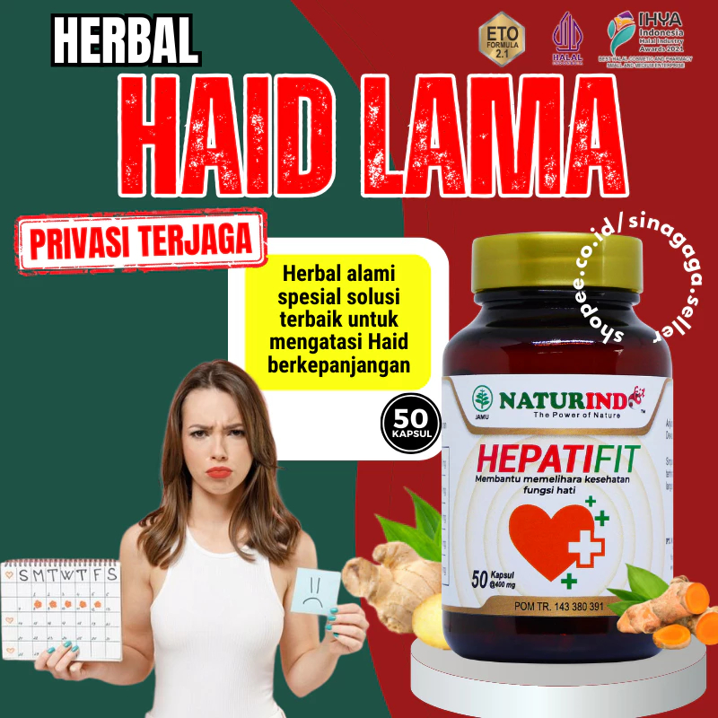 Obat Herbal Haid Mestruasi Datang Bulan Berkepanjangan 15 20 30 Hari Liver Hati Membantu Menyeimbang