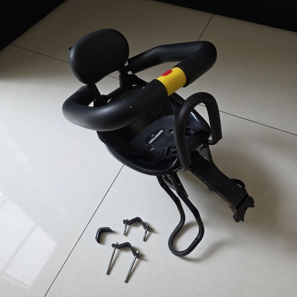 INSTANT ONLY TAFFSPORT Z1 PRELOVED Boncengan Anak Sepeda Lipat dan MTB Kursi dudukan bayi kecil deng