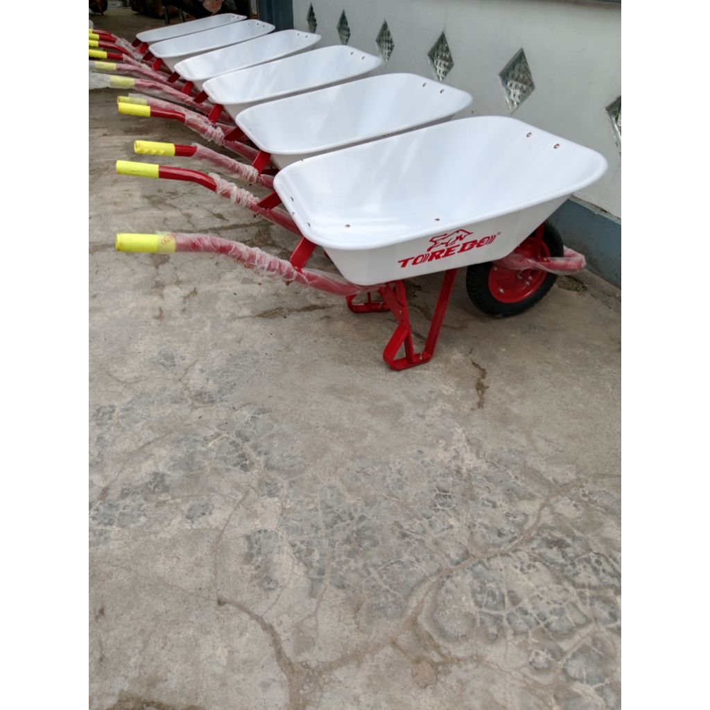 Troli / Gerobak dorong / Lori /Angkong BAK FIBER KUAT