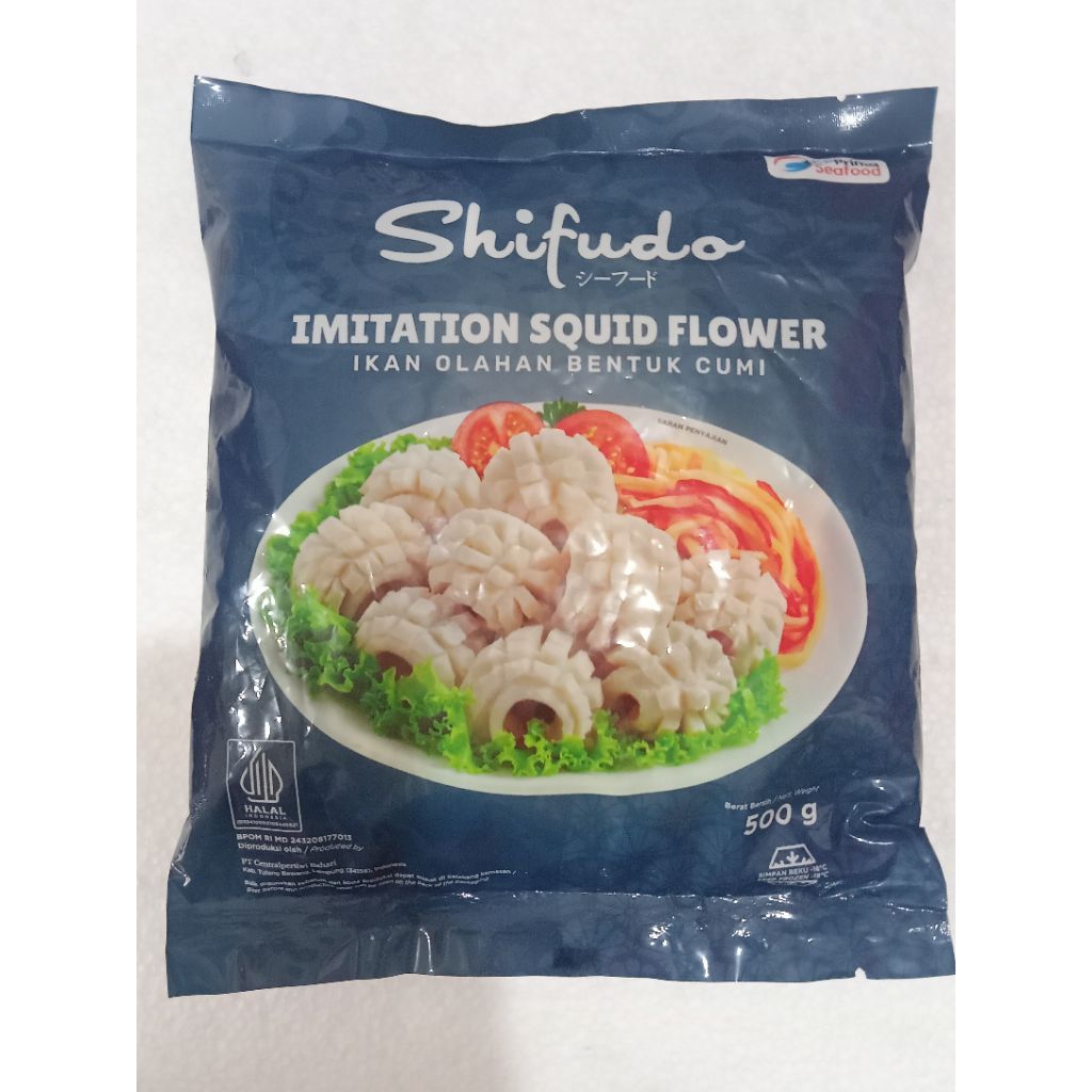 Shifudo imitatio squid flower/ikan olahan bentuk cumi