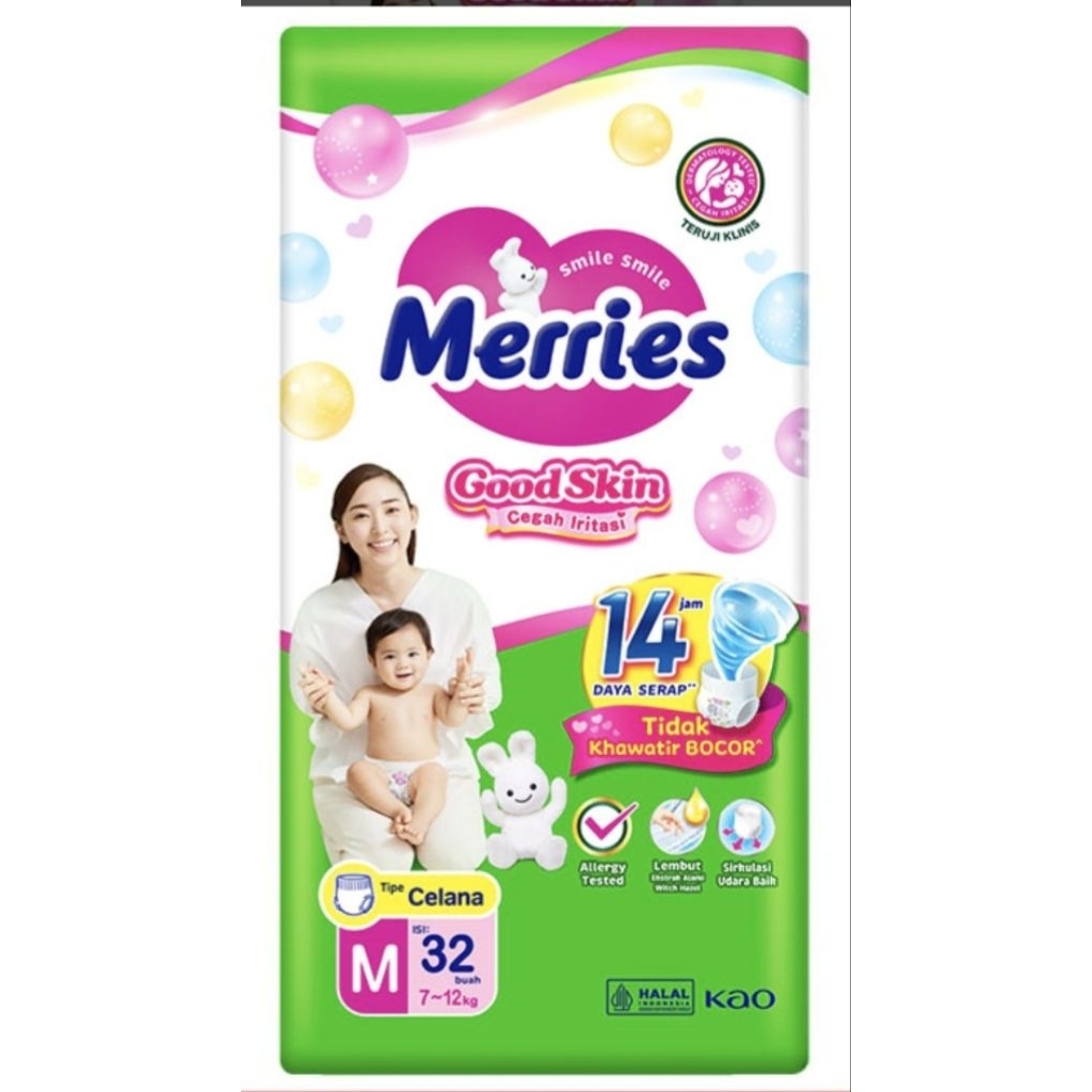 Popok / Diapers Merries M