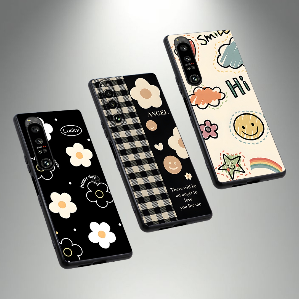 AC52/Case Hp Sony Xperia 5 Mark III Xperia 1 Mark II Dan IV  Terbaru 2025/Softcase Procamera bahan k