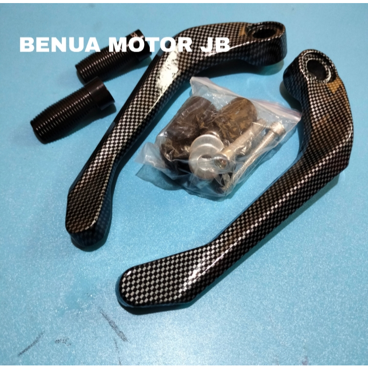 BENUA MOTOR Handguard Proguard karbon handguard stang carbon sepasang variasi original universal mot