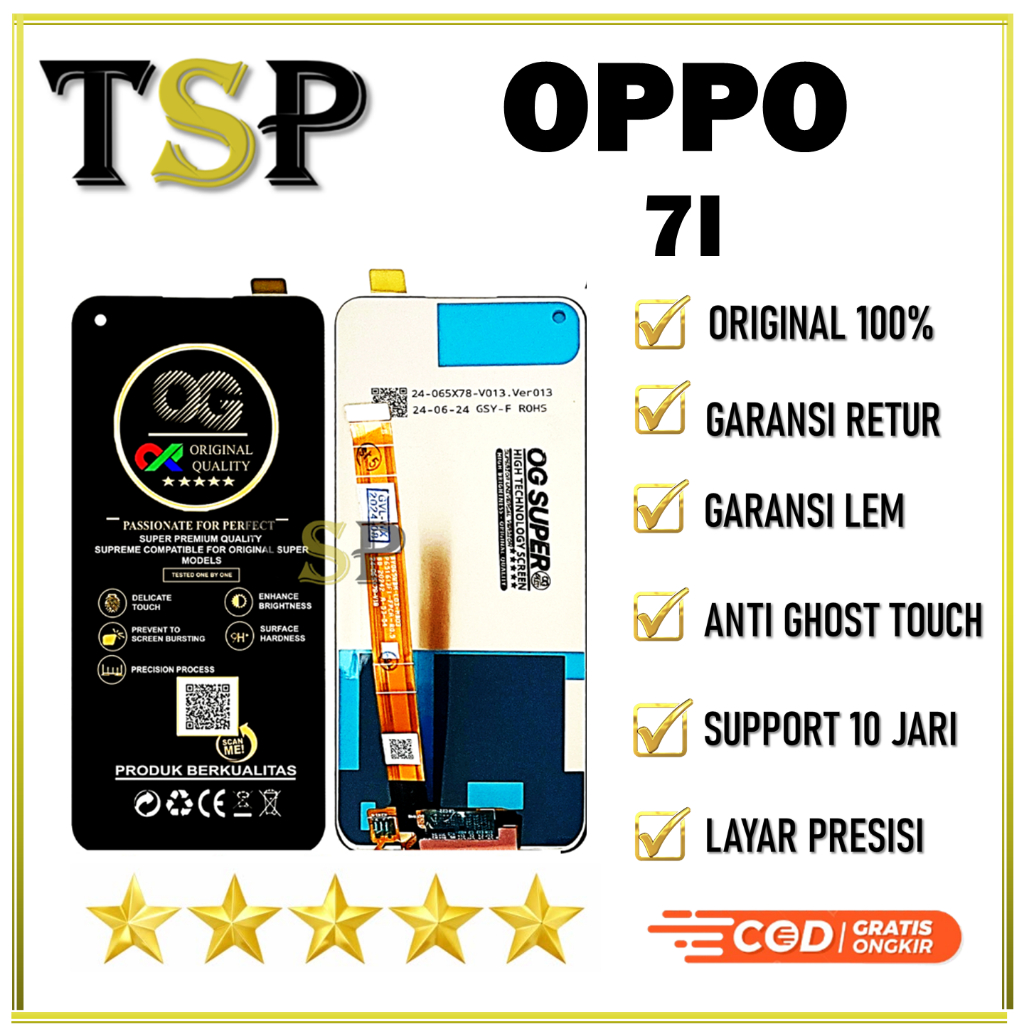 【ORIGINAL】LCD OPPO 7I FULLSET ORIGINAL 100% HIGH QUALITY