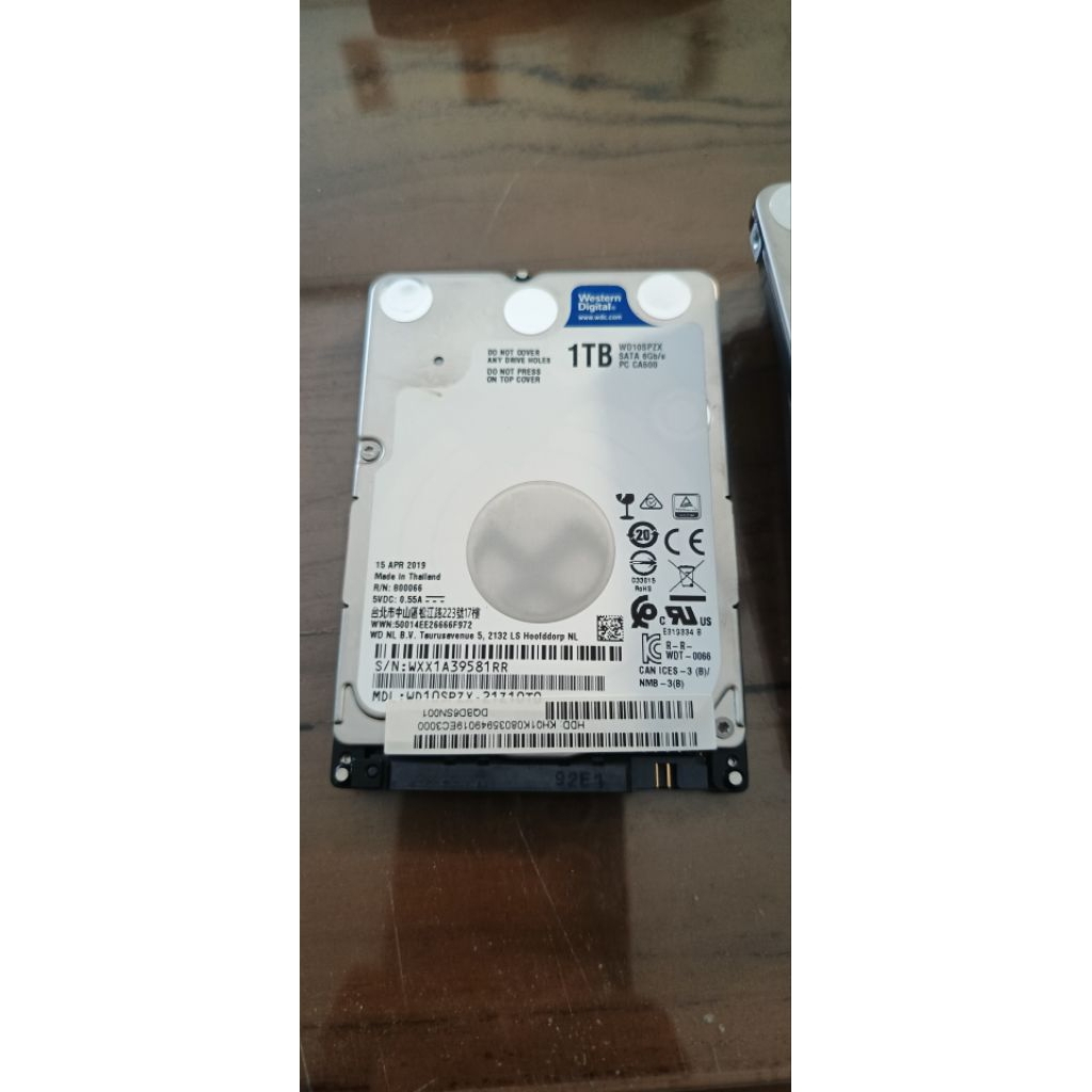 HDD 1Tb Laptop Copotan Original