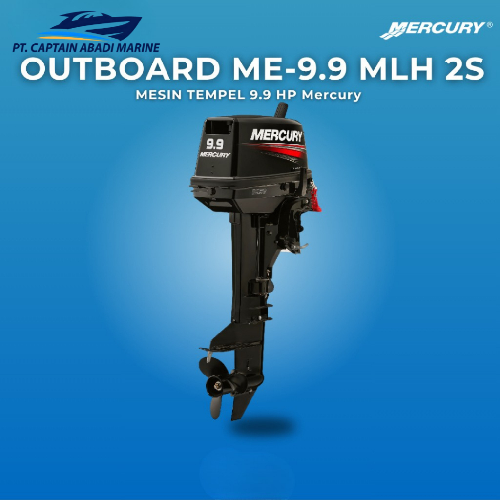 Mercury Engine OBM Mesin tempel Perahu Mercury 9.9 pk