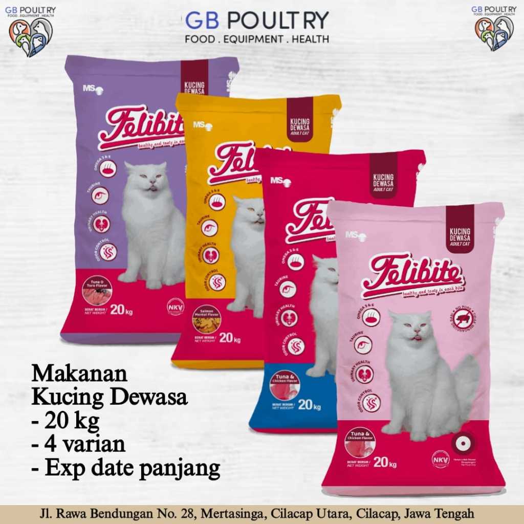 Felibite Makanan Kucing Dry Food 20 kg