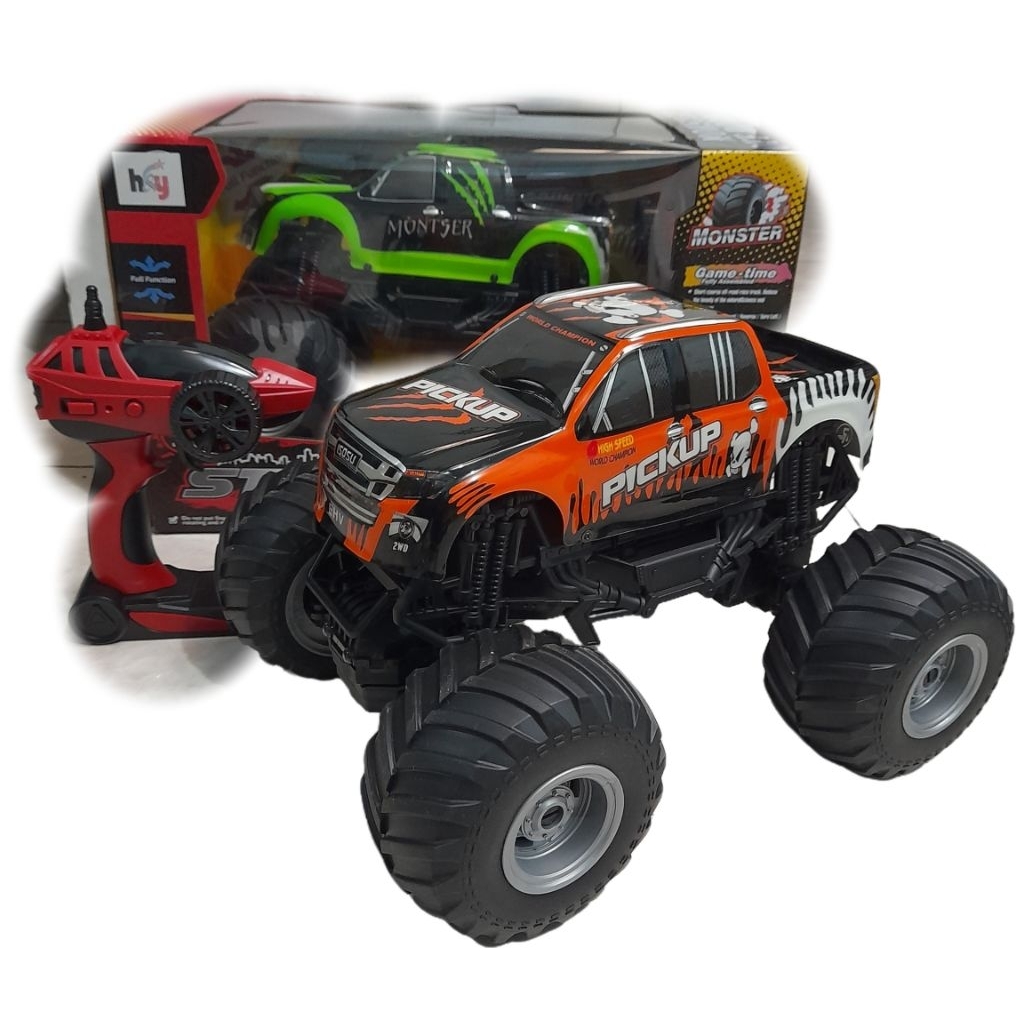 Mobil RC Monster Truck Mobil Remote Control Monster Truck Offroad Bigfoot 2.4 Ghz