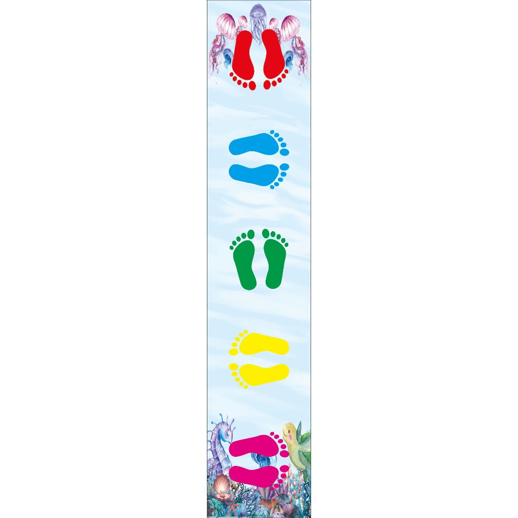 BANNER PLAYMAT COMBO JEJAK KAKI TANGAN