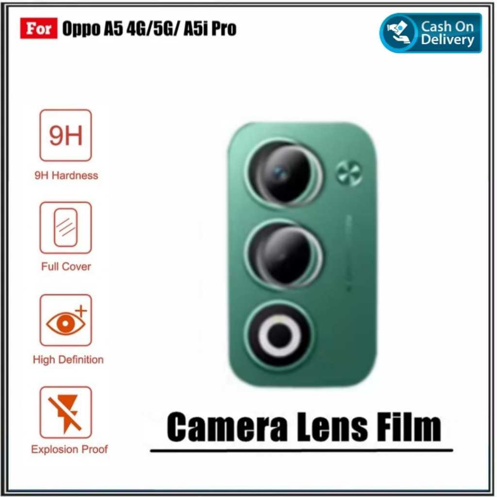 Tempered Flaxible Camera Oppo A5 4G 5G A5i Pro A60 NFC A74 5G / A74 Anti Gores Camera