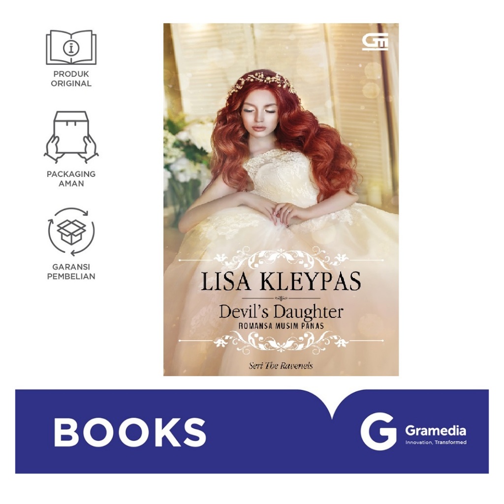 Novel Historical Romance/HR : Romansa Musim Panas (Devil's Daughter) - Lisa Kleypas (The Ravenels)
