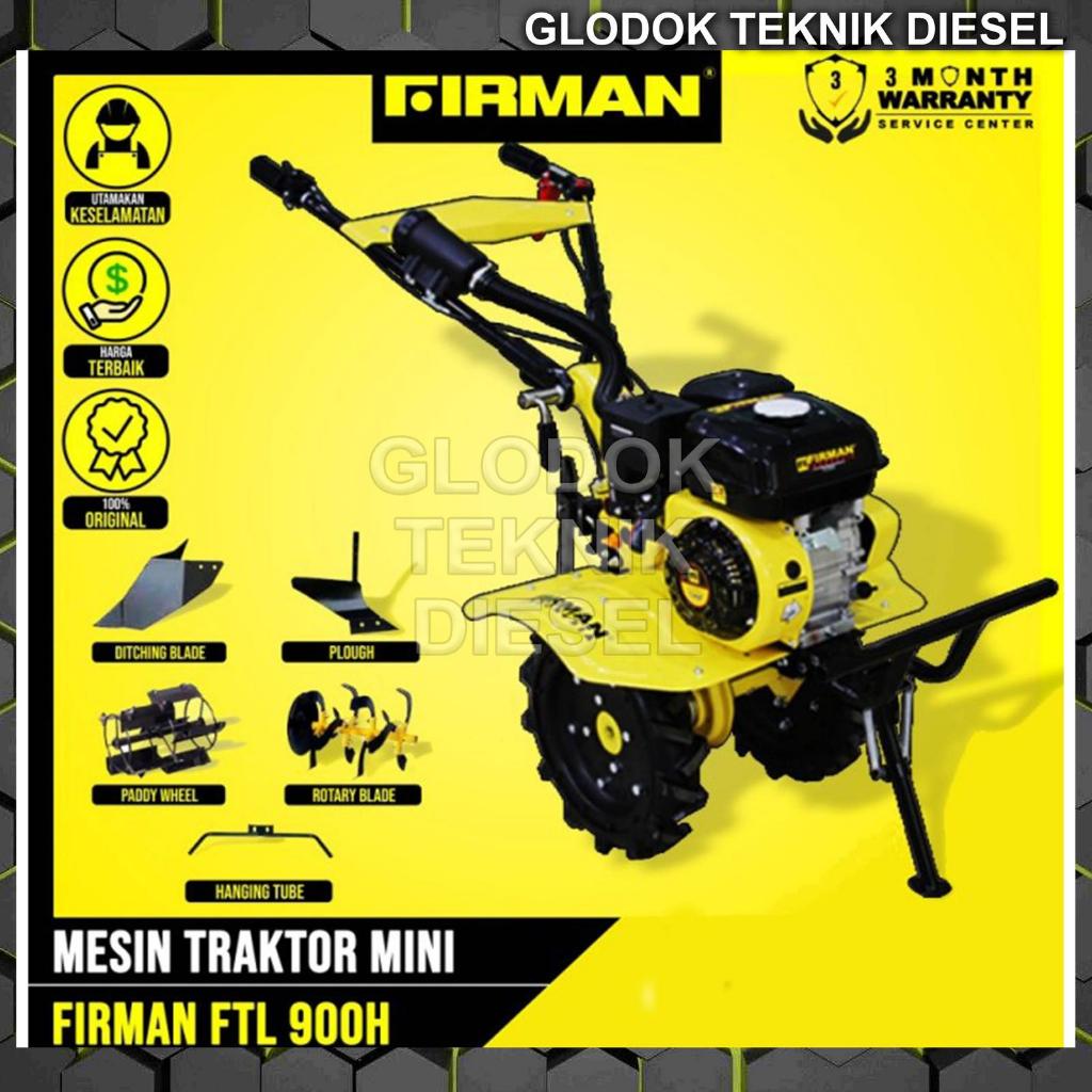 Mesin Cultivator Traktor Bajak Sawah Firman FTL 900 H Tiller FTL900H