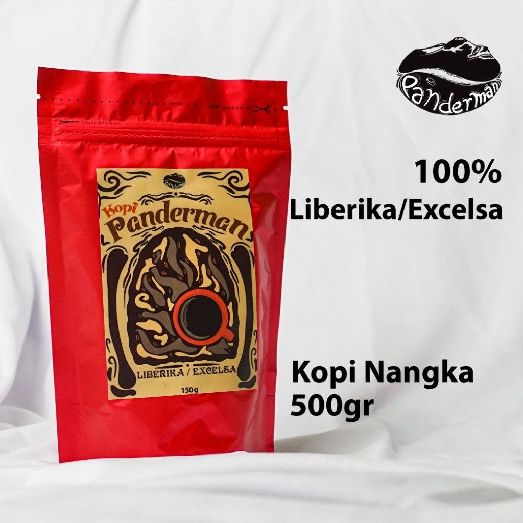 Kopi Liberika / Excelsa | Kopi Panderman 100% Liberika / Excelsa Bubuk