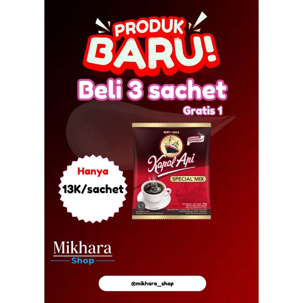 kopi kapal api sachet