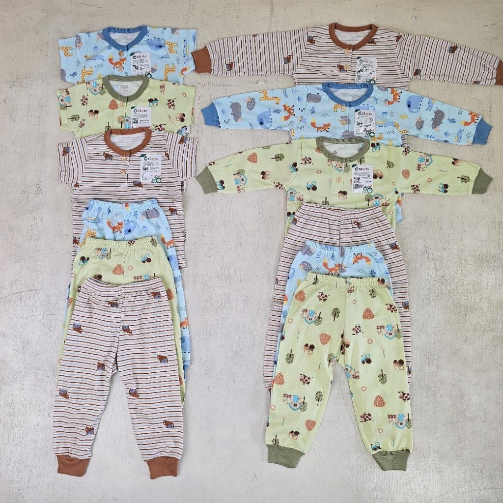 Setelan Bayi Cainito | Baju Stelan Pendek Panjang SNI