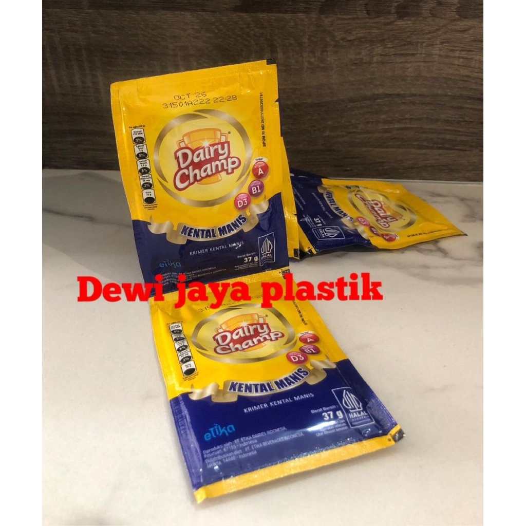 kental manis sachet dairy champ