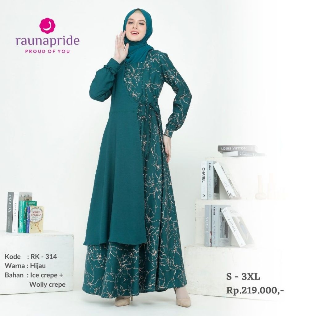 Rauna Gamis Dewasa Daily|GM 38|RK 09|RK 23|RK 74|RK 148|RK 159|RK 160|RK 162|RK 314|RK 315|RK 238|RG