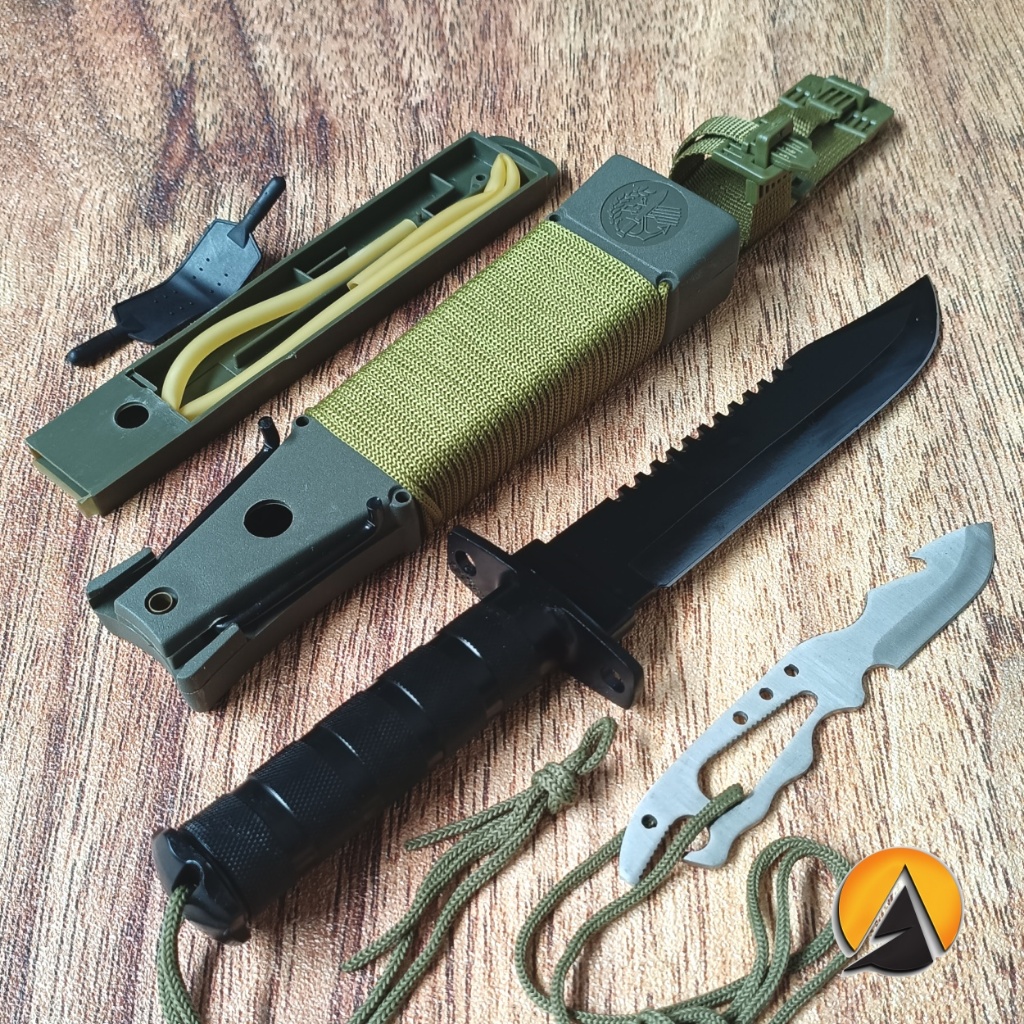 Pisau Camping Outdoor Survival Aitor Jungle King 1 JK-60518