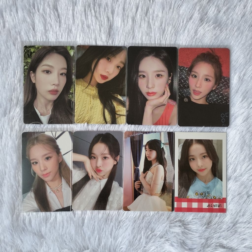 Ready stock photocard pc official loona kim lip yeojin heejin vivi