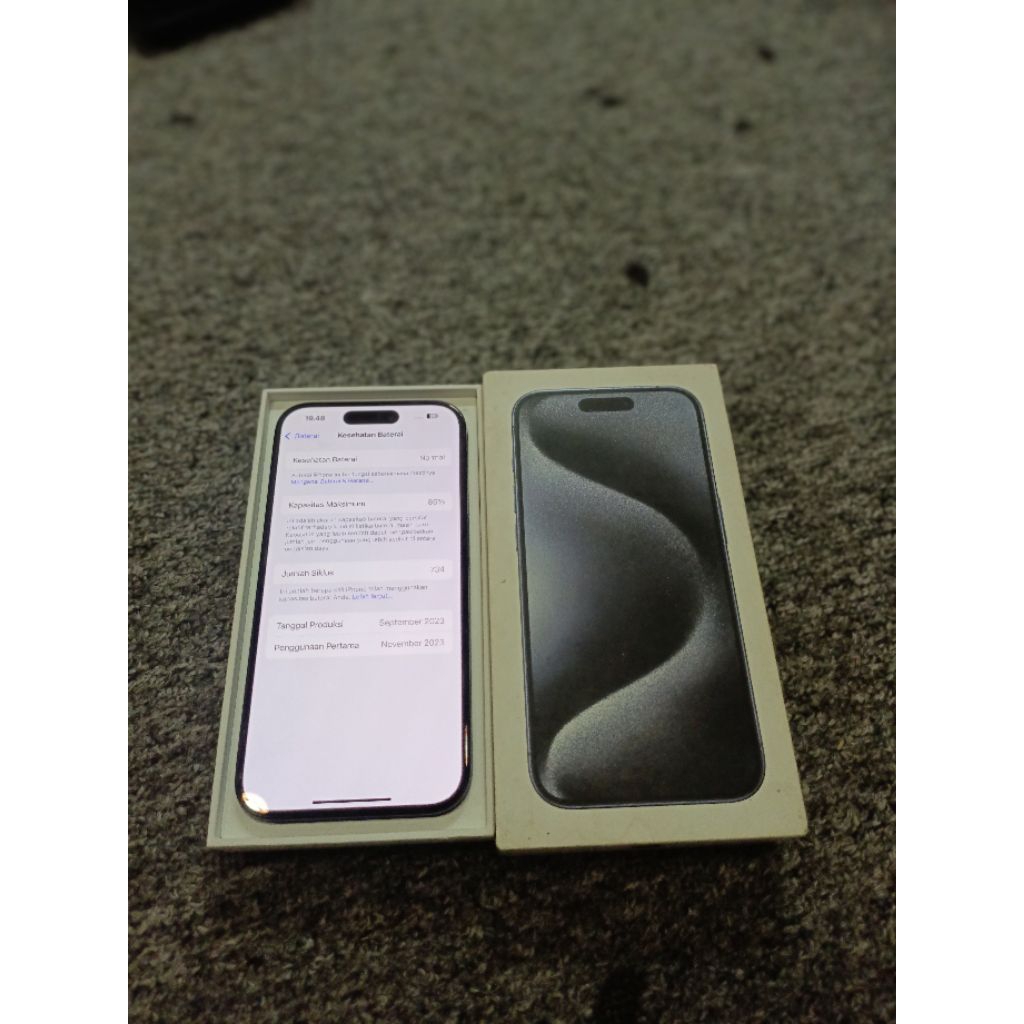 iPhone 15 pro 128gb iBox minus kamera