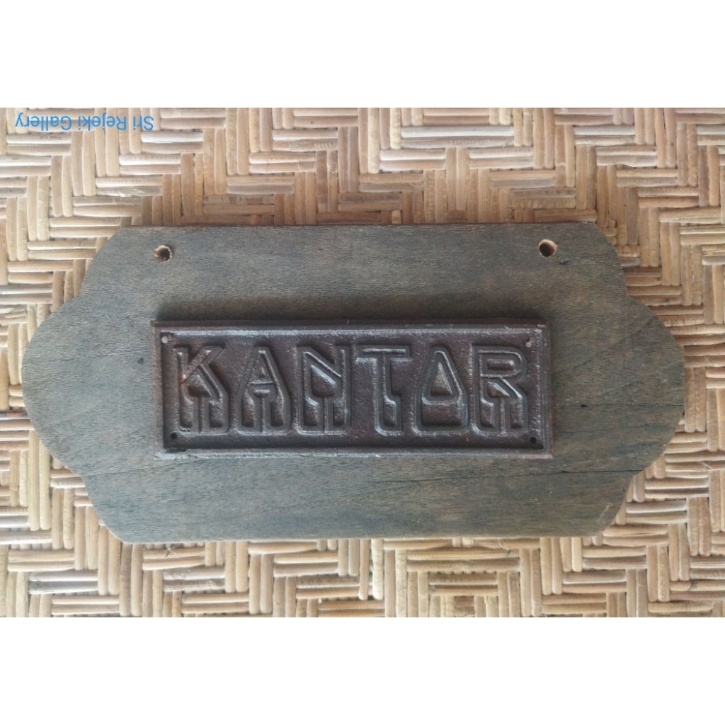 Plakat Kantor jadul vintage