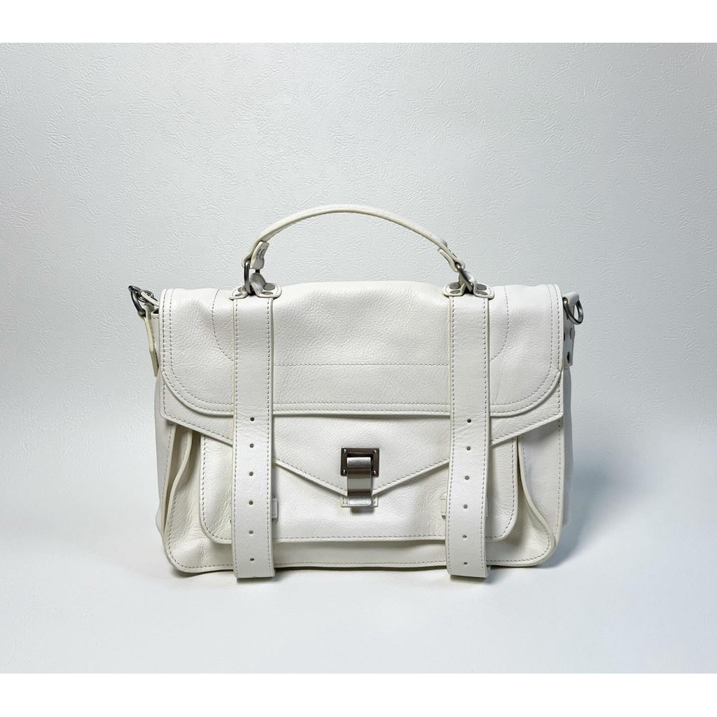 Proenza schouler medium PS1 white bag