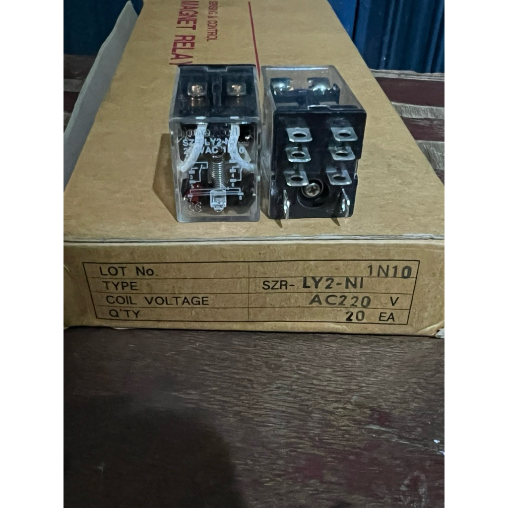 RELAY HONEYWELL SZR-LY2-N1 220V ORIGINAL ASLI