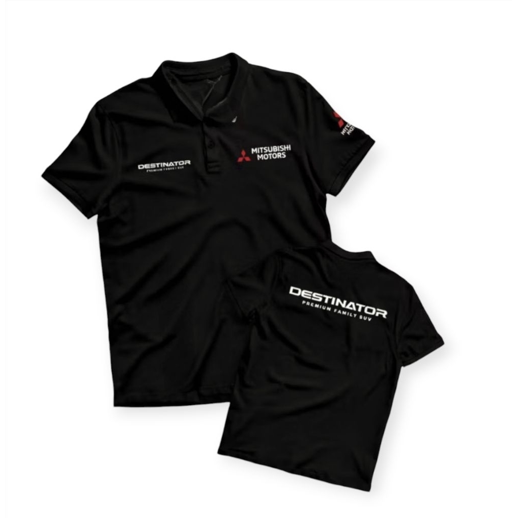 kaos Polo Shirt Kaos Kerah Distro Unisex Gambar Mobil MITSUBISHI DESTINATOR