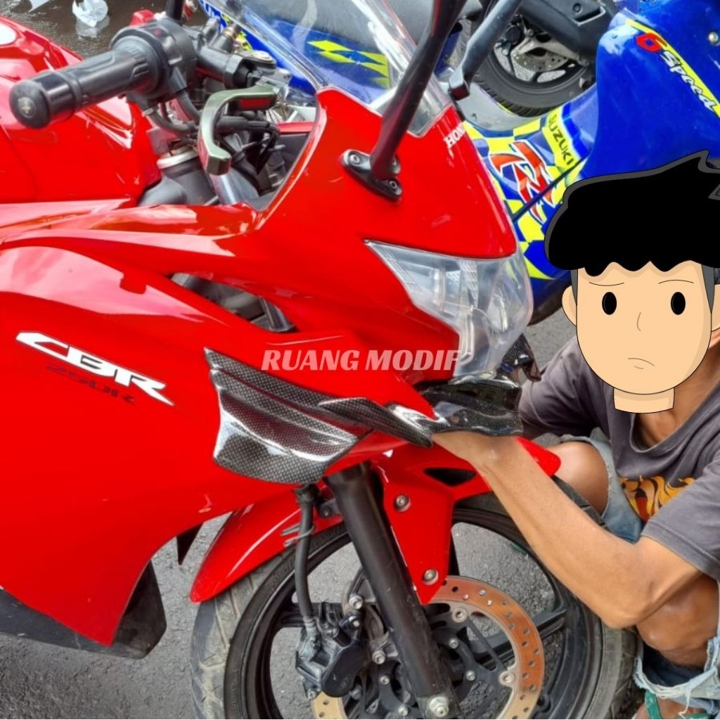 WINGLET SAMPING CBR CBU THAILAND 150FI CBU THAILAND 250R