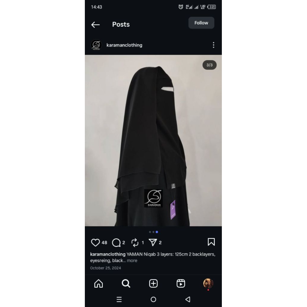 preloved purdah yaman karaman clothing BACA DESKRIPSI