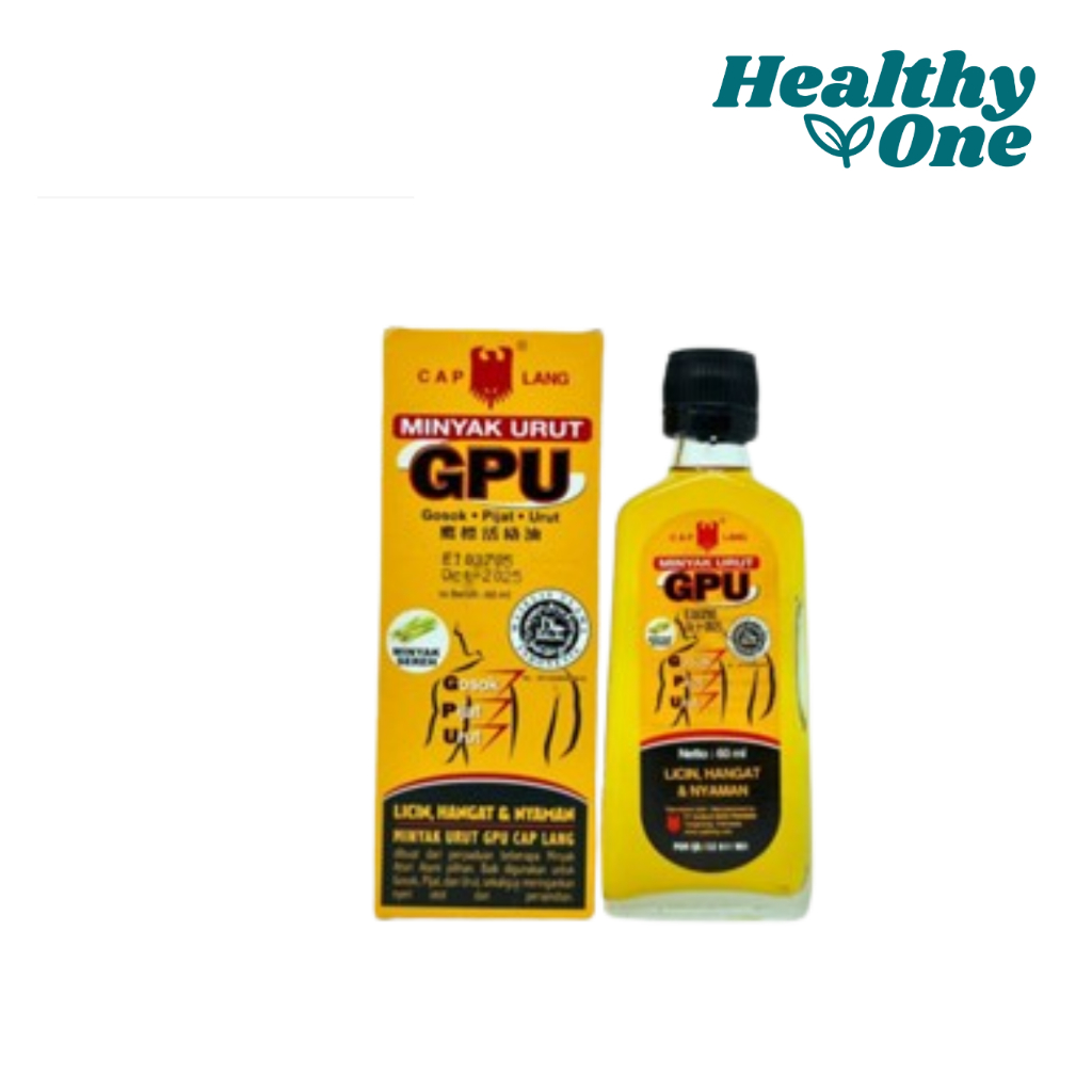 MINYAK URUT GPU CAP LANG 60ML