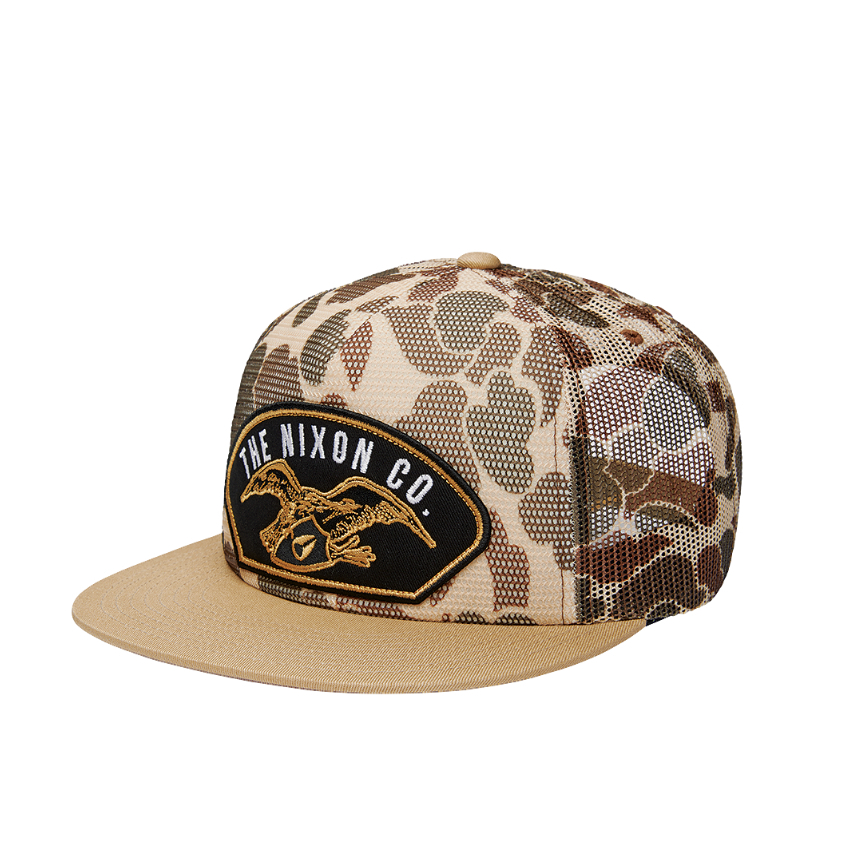 NIXON HAT-USS TRUCKER HAT CAMO-C2339819