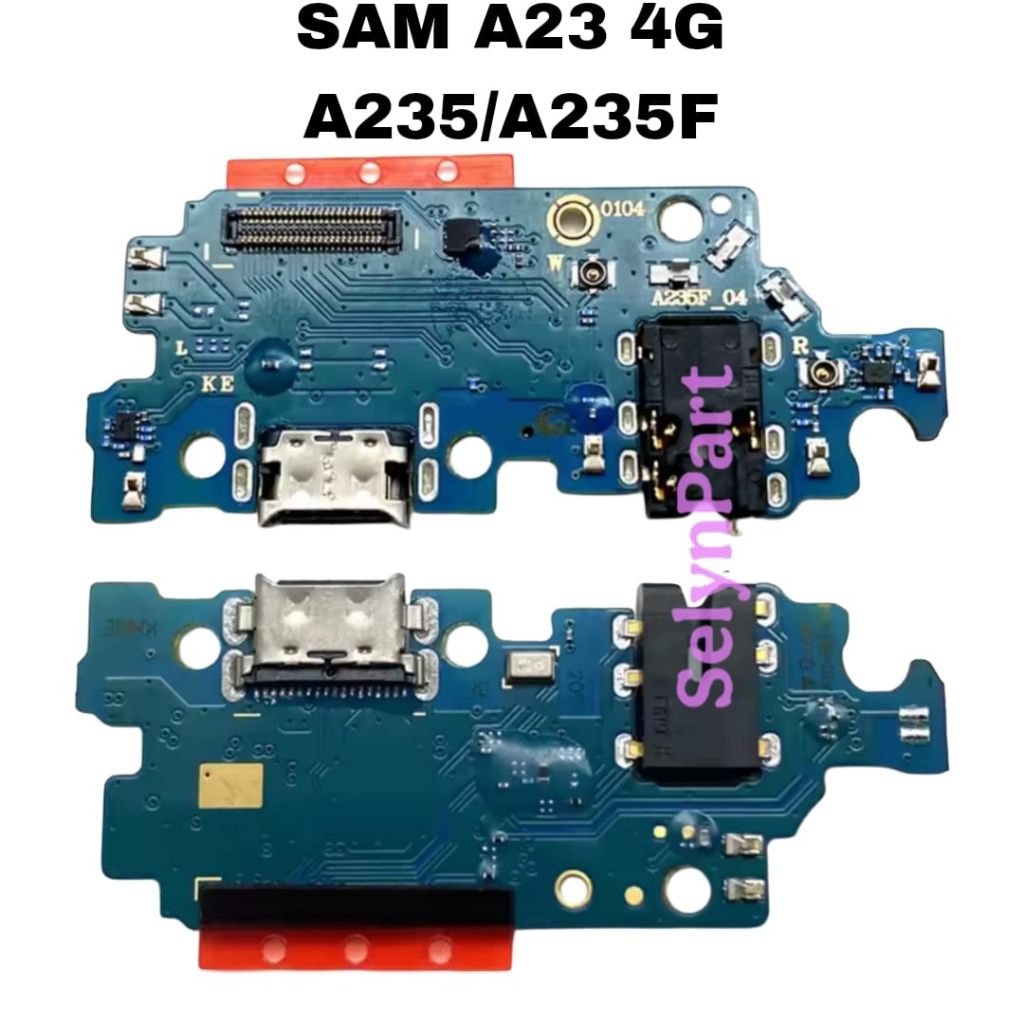 PAPAN CAS / PCB CAS / CONECTOR CAS HP SAMSUNG A23 4G (A235/A235F)