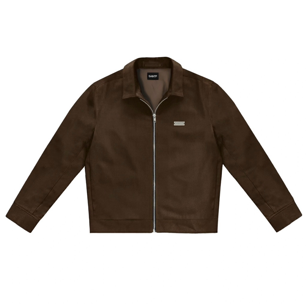 JACKET SAINTP HARRINGTON BROWN