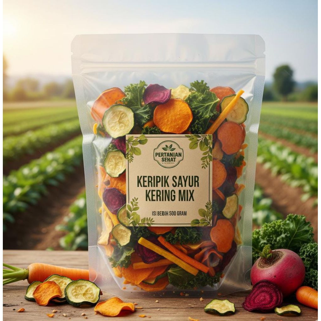 KERIPIK SAYUR KERING ISIAN MIX