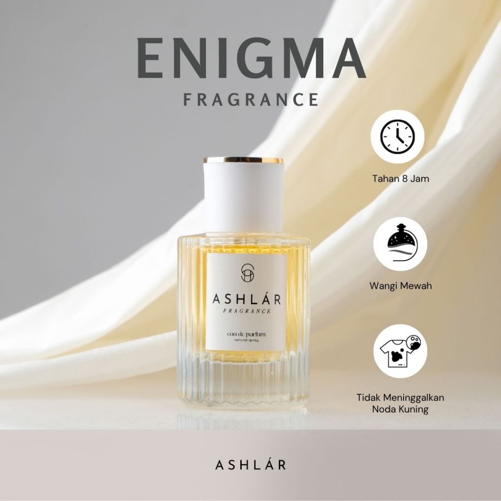 (BUY 1 GET 1 FREE) ASHLAR Fragrance Eau De Parfum Enigma - Parfum Pria EDP
