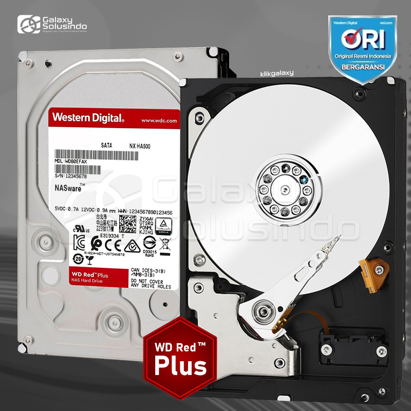 WD Red Plus 4TB NAS HDD - 3.5" Internal HDD