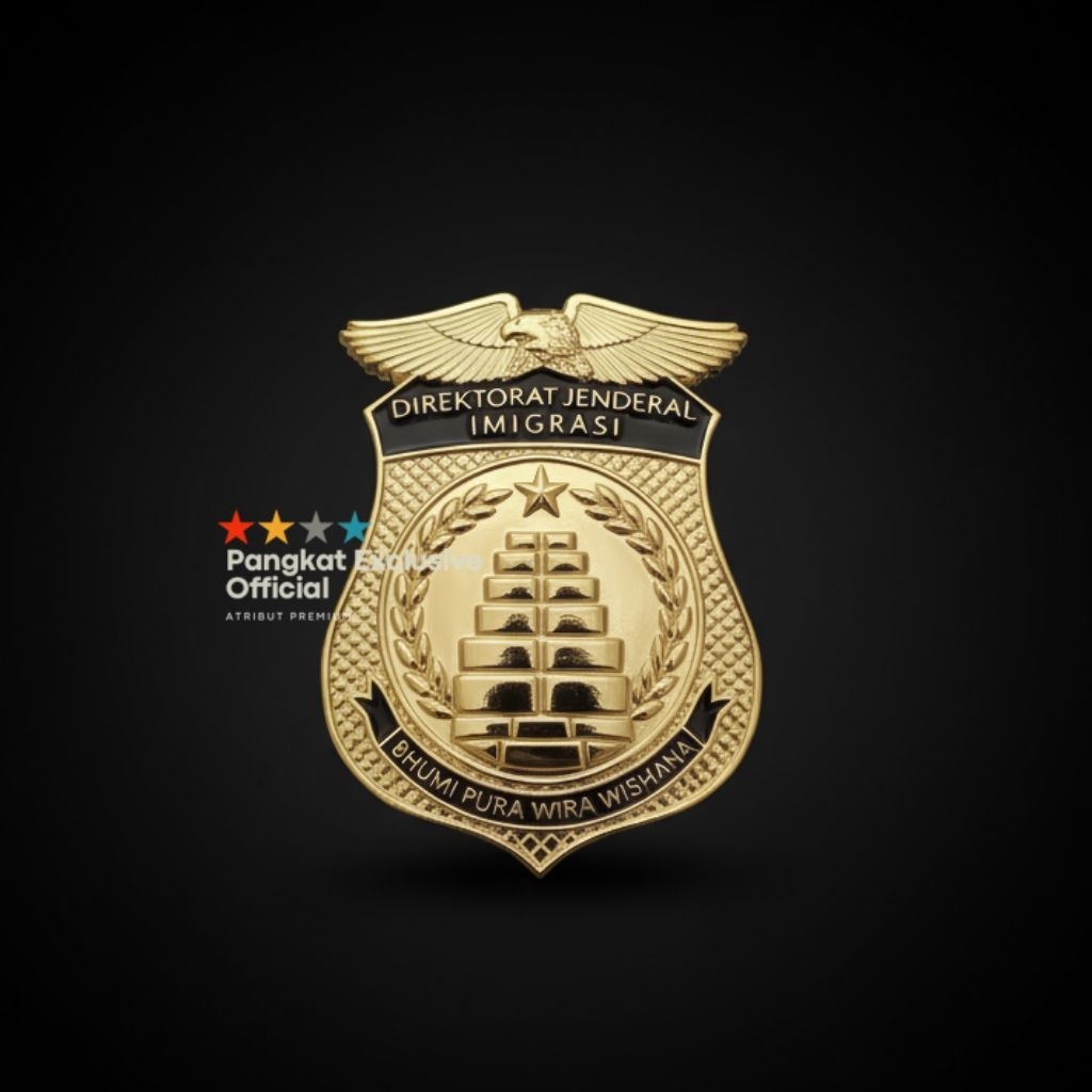 LENCANA KEWENANGAN IMIGRASI IMIPAS TERBARU