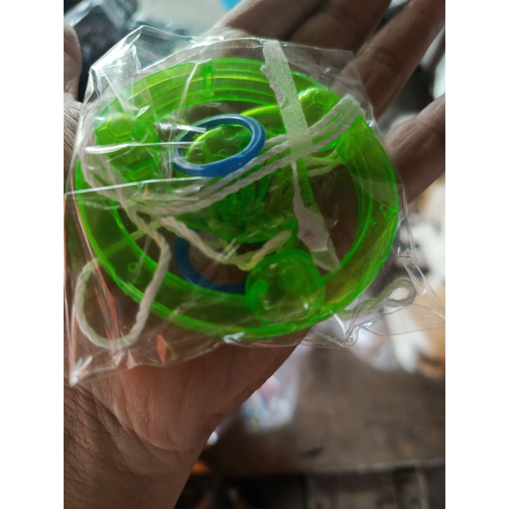 MAINAN GASING TARIK LED/LAMPU
