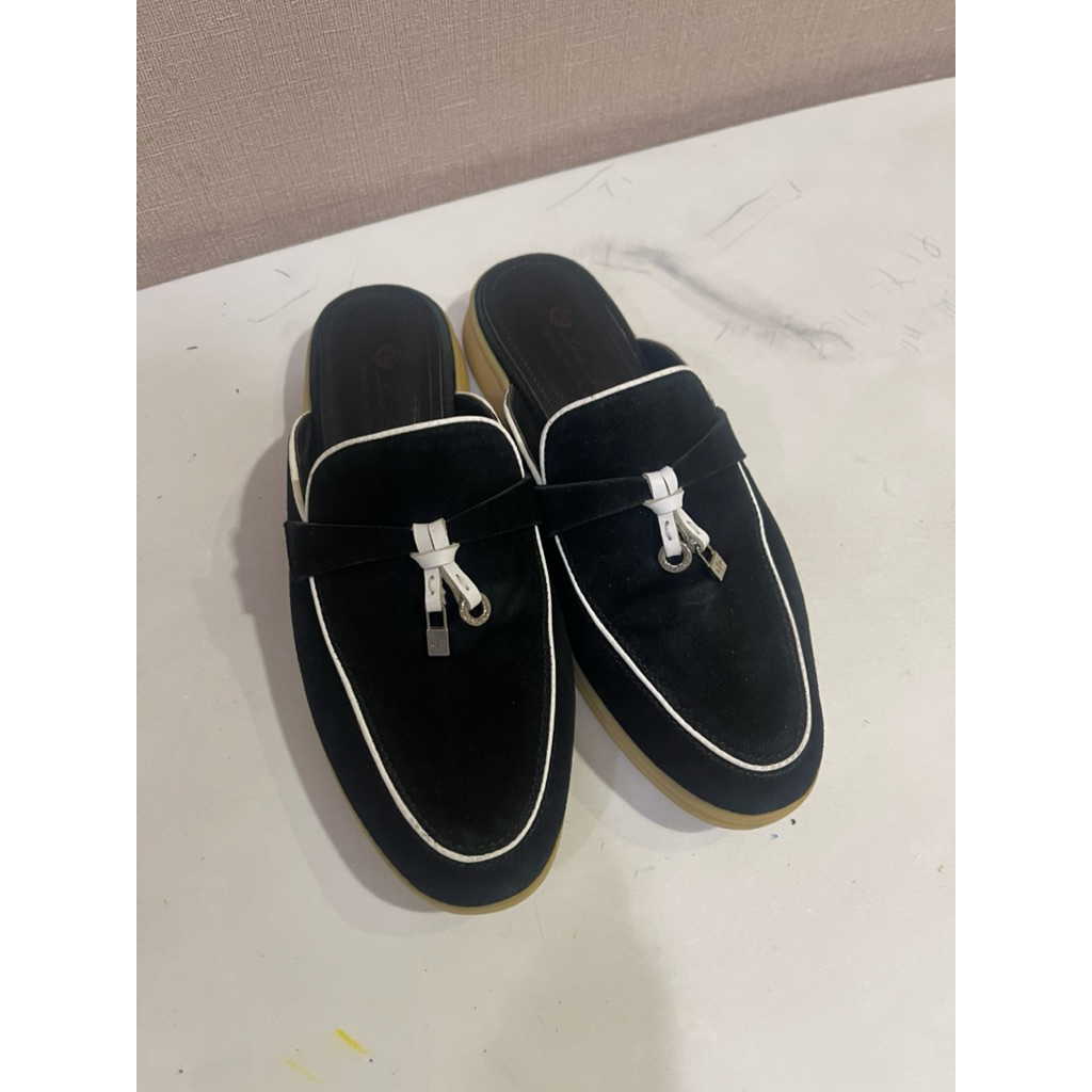 good loro piana loafer size 36 slip on mules sepatu wanita cewek