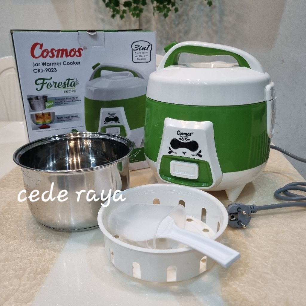 rice cooker magic com cosmos mini panci stainless foresta 0.6 ltr CRJ-9023