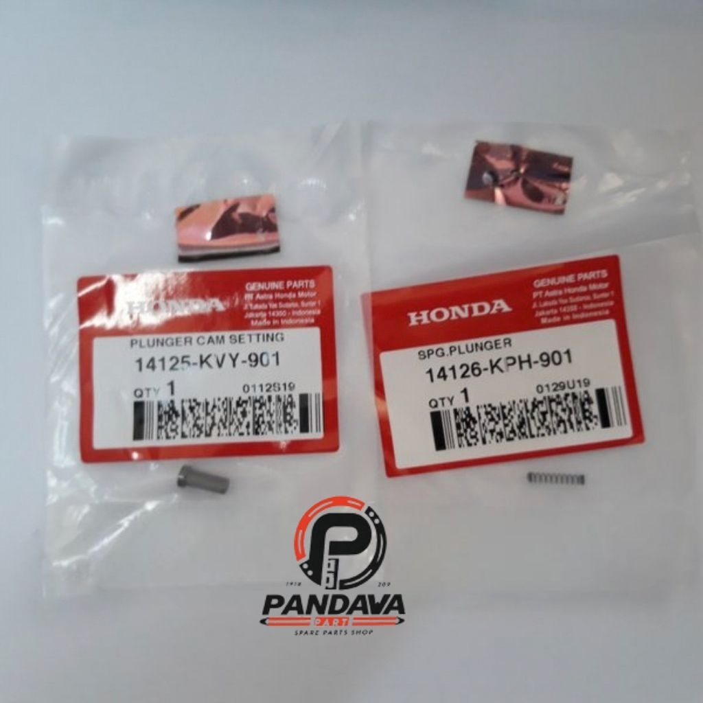 14125KVY901 14126KPH901 Plunger Cam Setting plus per spring (1set) Noken As Beat Scoopy Spacy Karbu,
