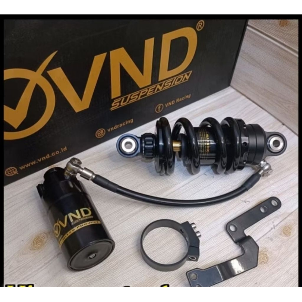 VND Monoshock Original Tabung Pisah AK 111 B1 RACE 205mm Jupiter MX Old / Jupiter MX New / MX King V