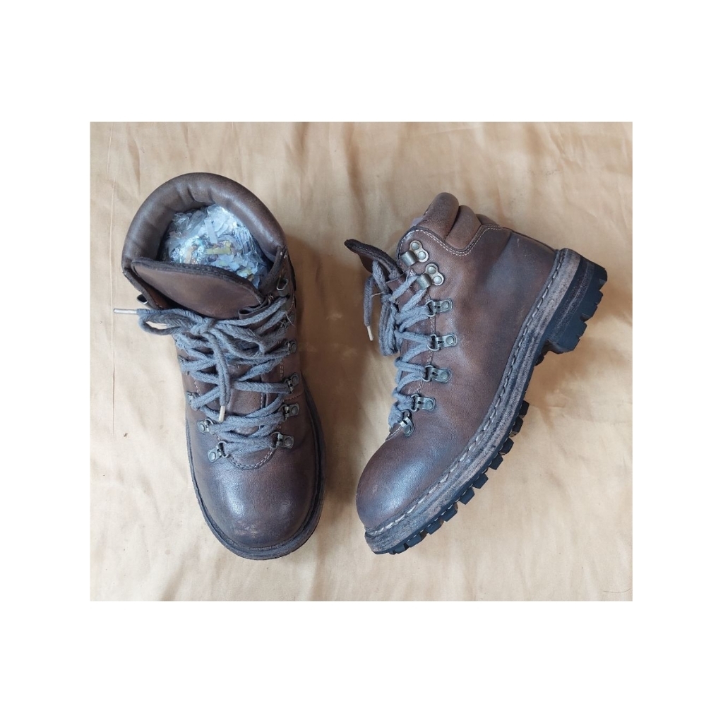 Boots Hiking Vintage Leather