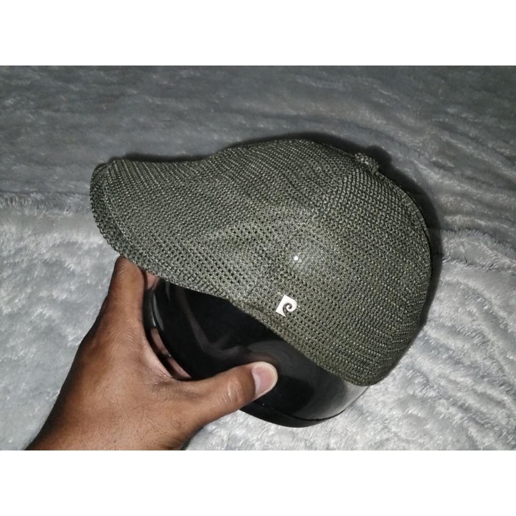 Topi Flatcap Pierre Cardin Paris Size 56 - 58cm Second