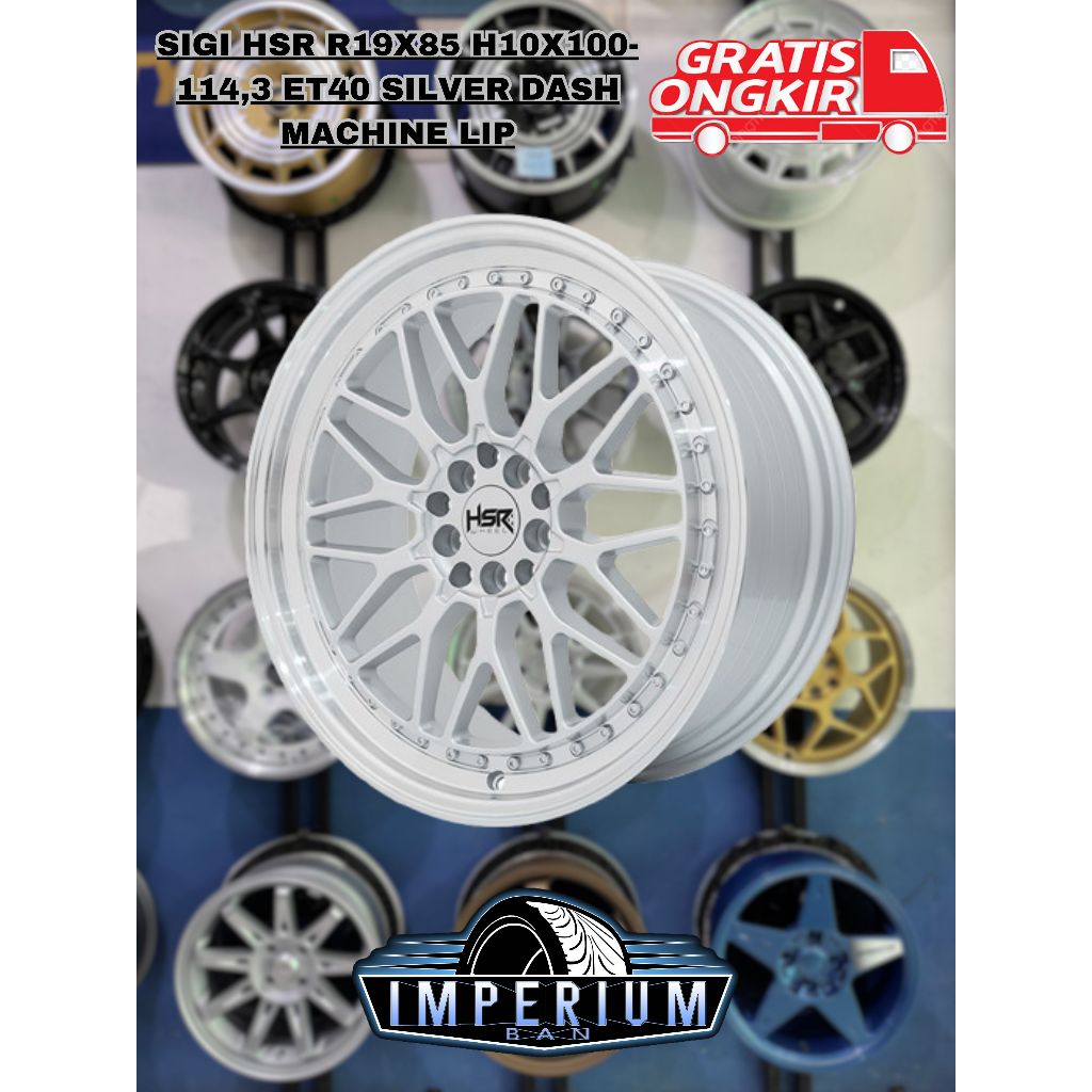 PELEK MOBIL ALTIS FT86 SUBARU BRZ CAMRY ACCORD VELG MOBIL TERLARIS HSR SIGI RING 19 LEBAR 8,5 LUBANG