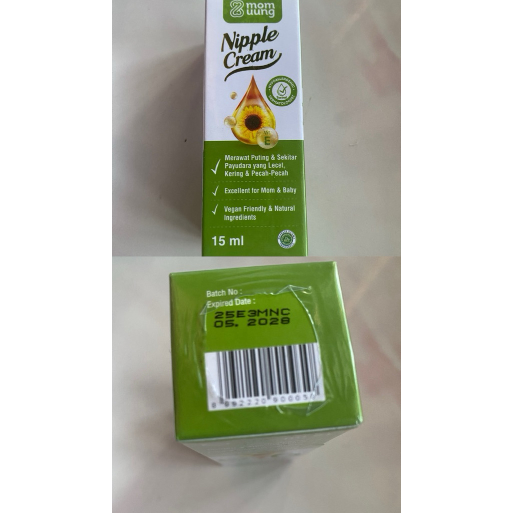 NIPPLE CREAM MOM UUNG NIPPLE SERUM BKA