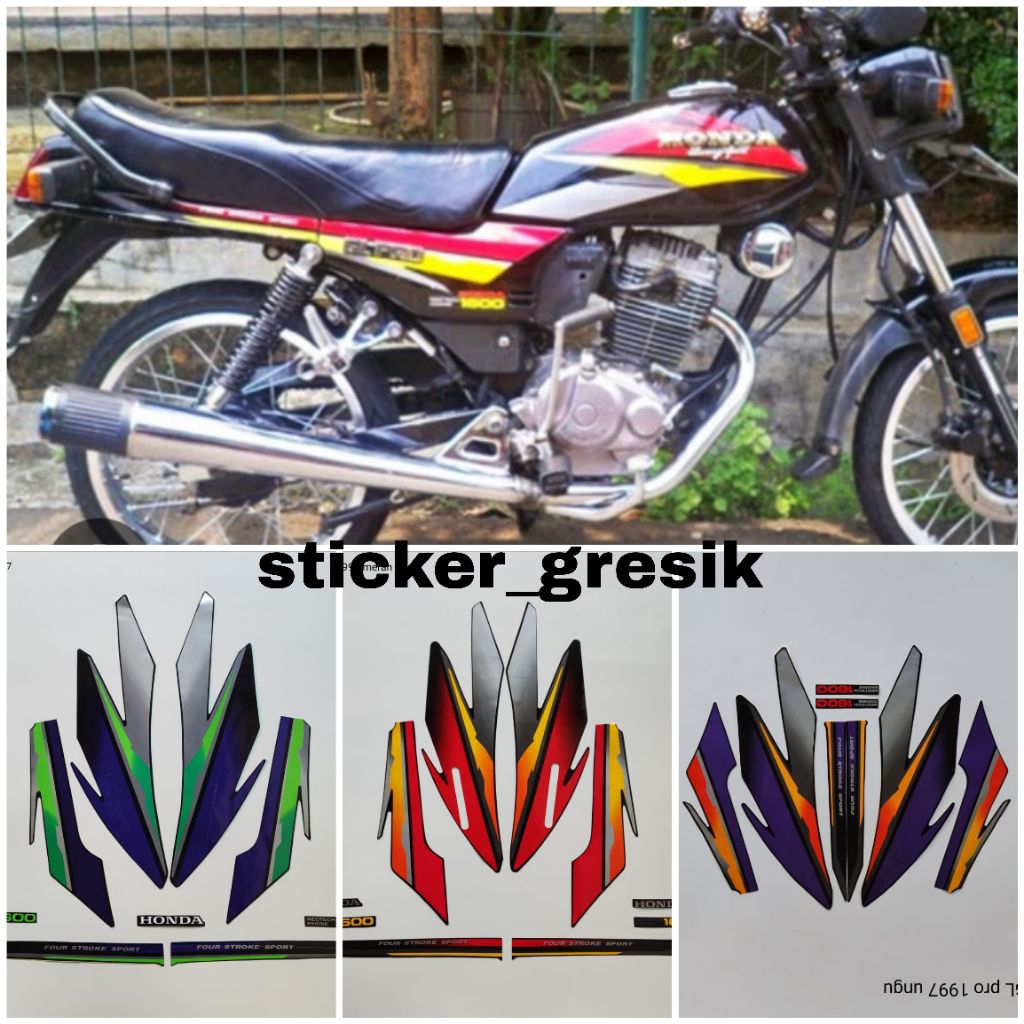 striping sticker gl pro 1997